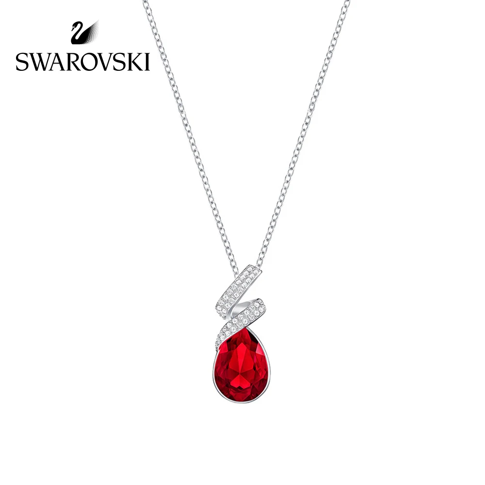 

Original Genuine Swarovski Laureen Pendant Necklaces Crystal Necklace Womens Fine Jewelry Long Necklace5408226