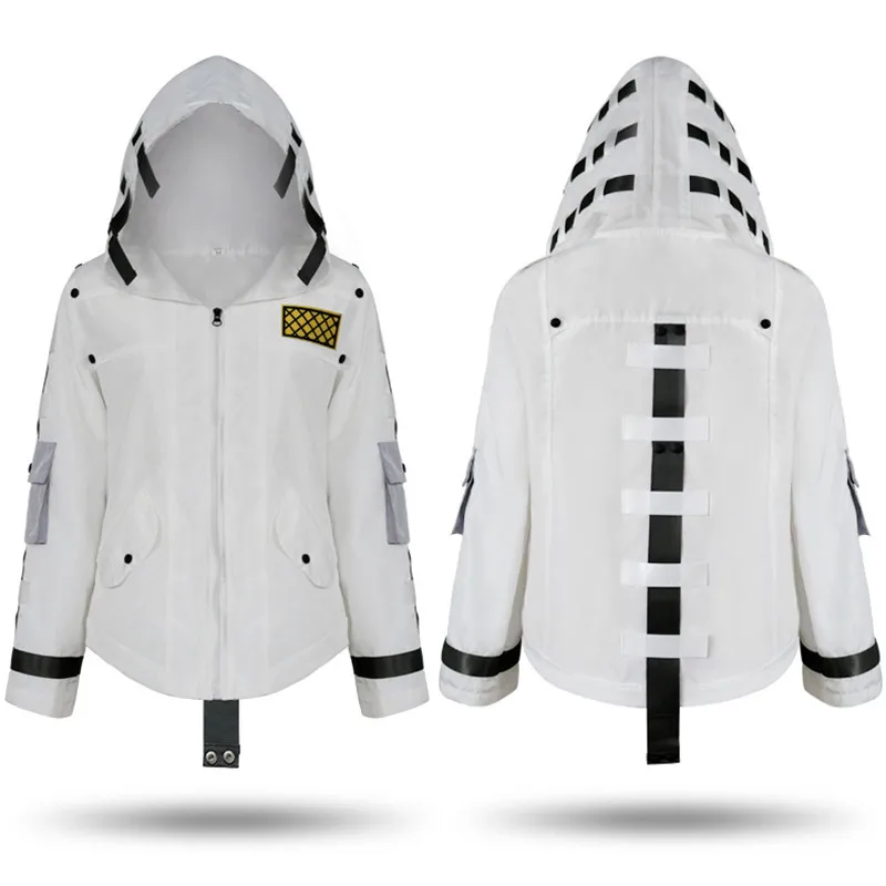 プレーヤーunknowのbattlegrounds Pubgパーカージャケットコートコスプレ衣装黒白人男性秋冬ジッパー服ネックウェアー Game Costumes Aliexpress