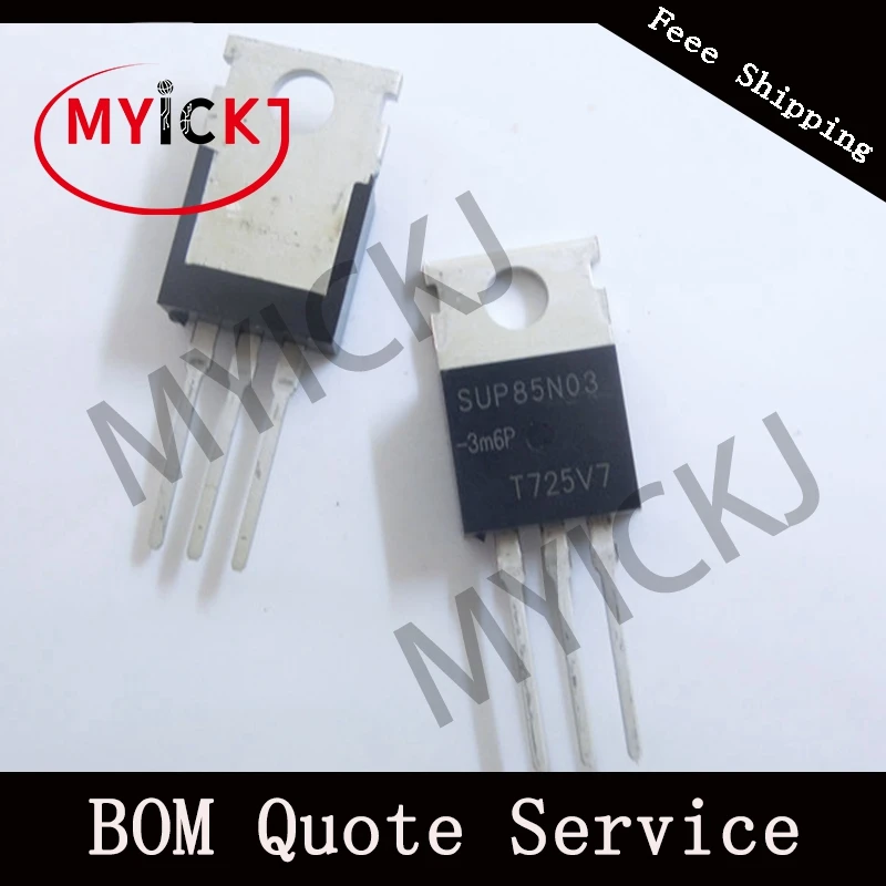 5 шт. SUP85N03-3M6P-GE3 MOSFET N-CH 30V 85A TO220AB IC-CHIP