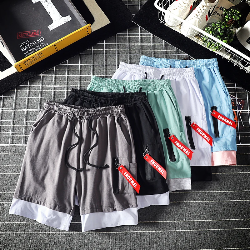Летние новые Взрывные Модели большого размера пять очков Спортивная свободная одежда многоцветные повседневные шорты для пары