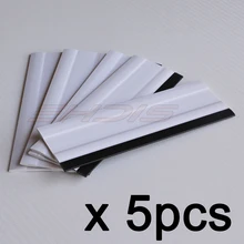 EHDIS 5 шт. 6 дюймов мягкий резиновый скребок оконное стекло автомобиля Чистый Снежный скребок виниловая пленка инструмент автомобильный Стайлинг Ракель 15*5 см 5A75