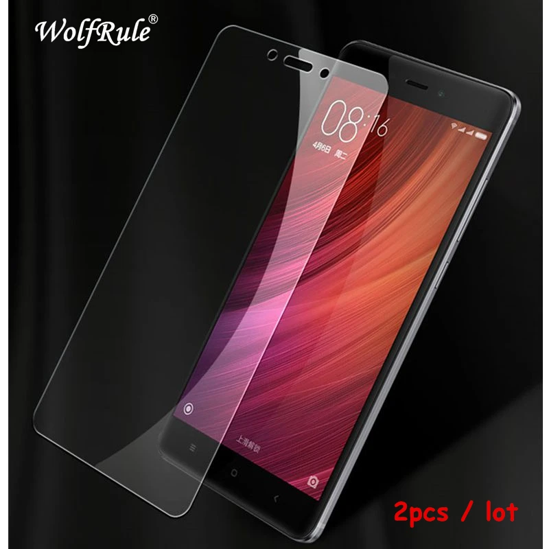 

2PCS Screen Protector Glass Xiaomi Redmi 4A Tempered Glass sFor Xiaomi Redmi 4A Glass Redmi 4A Phone Screen Film 5.0" WolfRule<