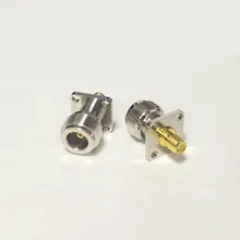 1 шт. N Женский Джек переключатель SMA женский Джек РФ коаксиальный модем конвертер разъем 4-отверстия для крепления на панели позолоченные новинка