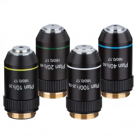 microscope-objective-lens-PAX-B-set-10X-20X-40X-100X