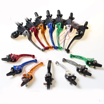 

CQR T8 HK125 Off-Road Motorcycle Modified High-Strength Folding Brake Clutch Handle Horns