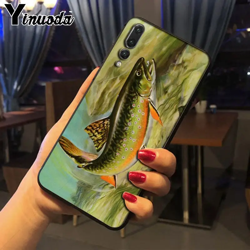 fish jump out of water Wood Fishing Tackle Box Fishing