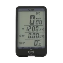 Multifunction Cycling Bike Bicycle Computer Speedometer Odometer Wireless Stopwatch Bike Computer With LED Display Newest