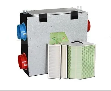 Полностью тепловой воздухообменный вентилятор Система свежего воздуха вентилятор Полностью теплообменник система HVAC кондиционер