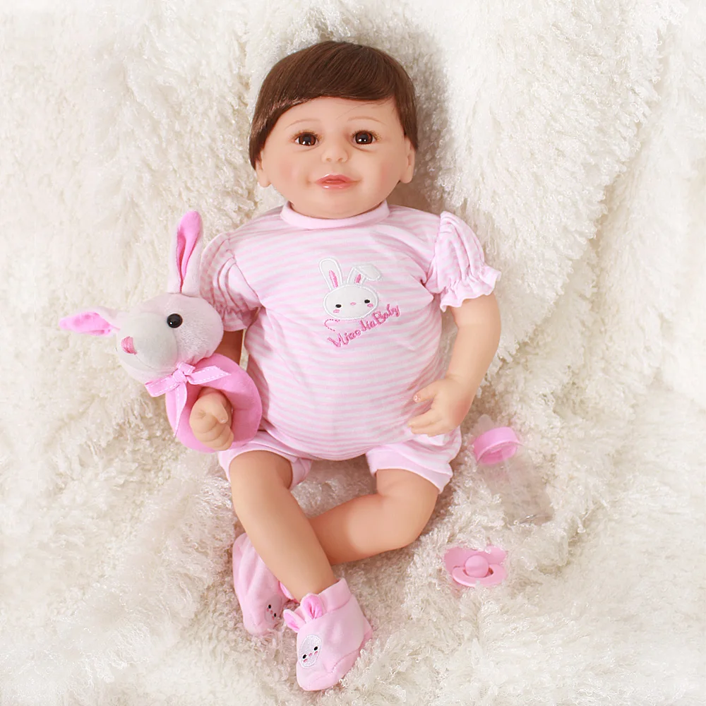 Кукла-реборн bebes Мягкая силиконовая 50 см | Игрушки и хобби