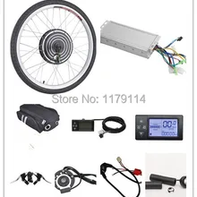 ЖК-дисплей 48v1000w e-bike передний комплект, комплект для переоборудования электрического велосипеда, e-bike комплект для 2" 24" 2" 700C 28" 29"