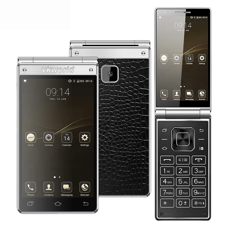 Vkworld-T2-Plus-4-2-Inch-Dual-Screen-Flip-Phone-Android-7-0-3G-RAM-32G