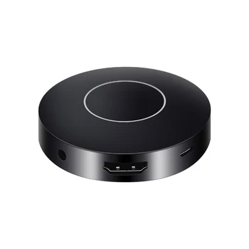 

Elistooop HD+AV output Q1 Mirroring Dongle wifi display receiver HDMI Android TV stick Dongle Airplay media player dvb-t2