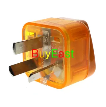 

Australian, New Zealand, China Travel Adapter Type I Plug w/ Surge Protector Voltage Indicator