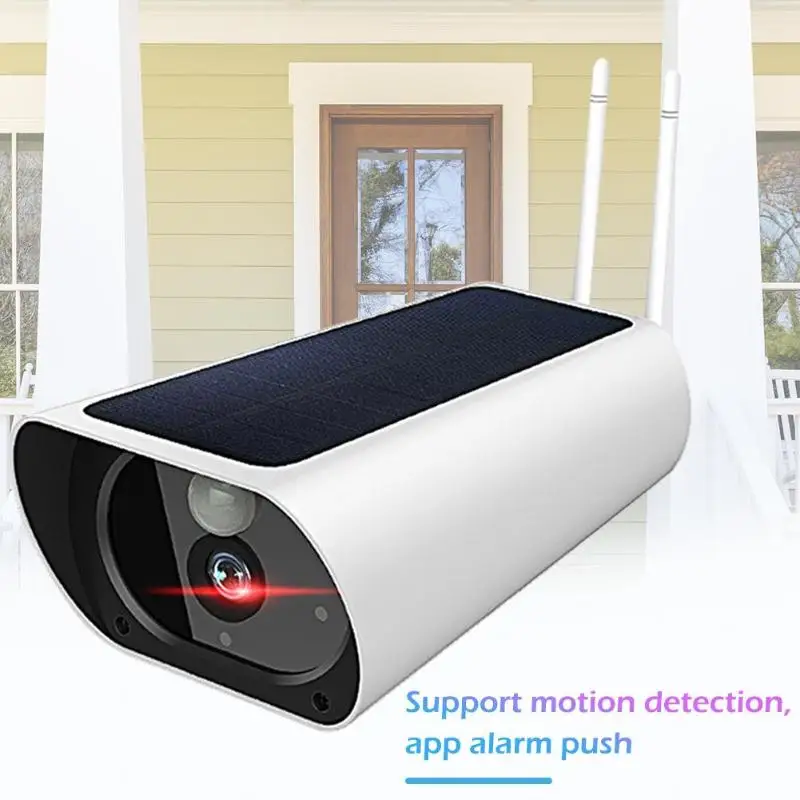 Q3 4G Solar WiFi IP Camera IP67 Waterproof Outdoor Surveillance Camera IR-Cut Night Vision Home Security Monitor Smart Webcam