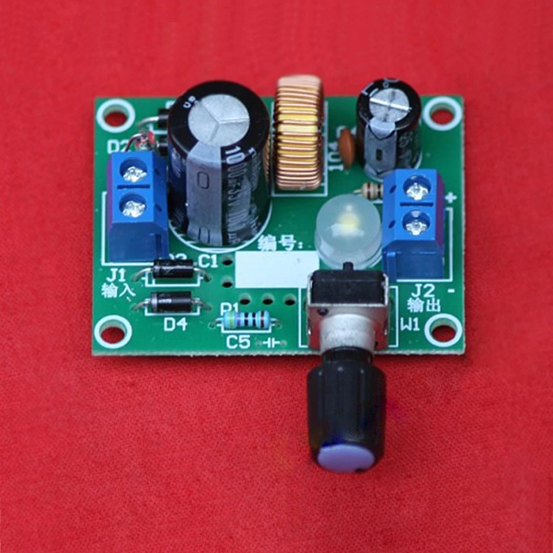 

LM2596 DIY Kit Adjustable Voltage Stabilizer Step Down Power Supply Module