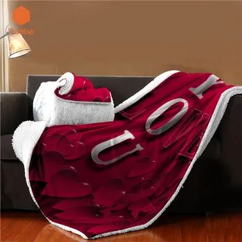 

Hearted Soft Towel Blanket Velvet Plush Throw Blanket Skull For Baby Children Blanket Throws Summer bedsheet Travel CB67