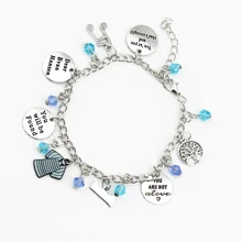 Dear Evan Hansen Вдохновленный Браслет с ручной печатью "You Will Be Found" для Forever браслет ювелирные изделия для женщин и девушек