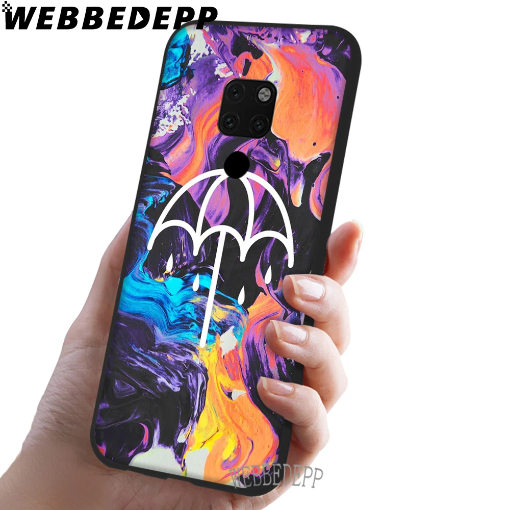 WEBBEDEPP BMTH Bring Me the Horizon мягкий чехол из ТПУ для Huawei Y6 Y7 Prime Y9 Mate 10 20 Lite Pro Nova 2i 3i 4|Бамперы|