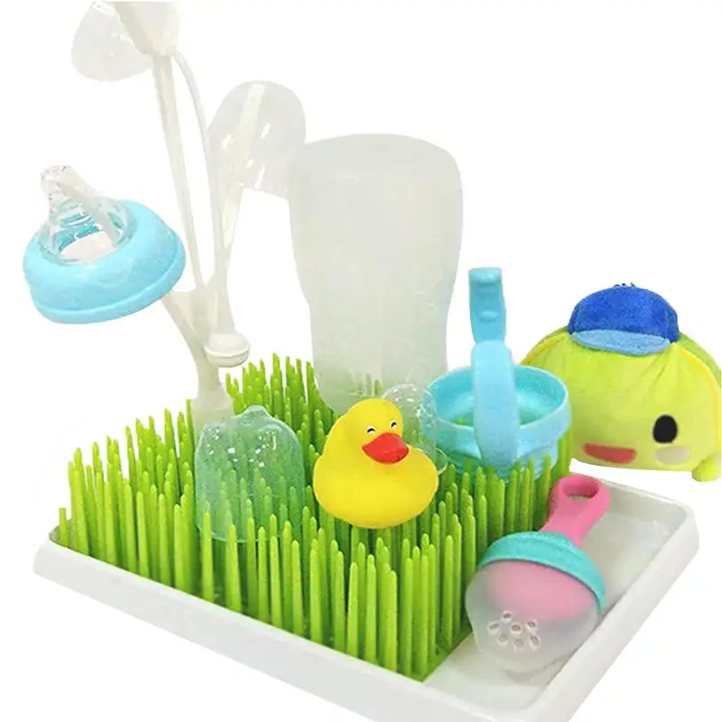 

Baby Bottle Drying Bracket Creative Lawn Drain Shelf Infant Pacifier Bottle Antibacterial Drying Rack Multifunctional Cup Holder
