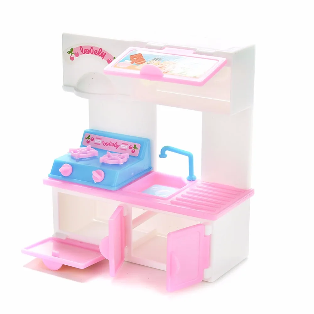 20 قطعة/المجموعة أدوات المائدة الأطفال هدية الاطفال دمية بلاستيكية أثاث بيت الدمية مجموعة مطبخ البيت التبعي دمى اكسسوارات