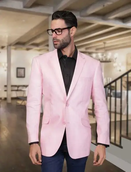 Latest Coat Pant Designs Light Pink 