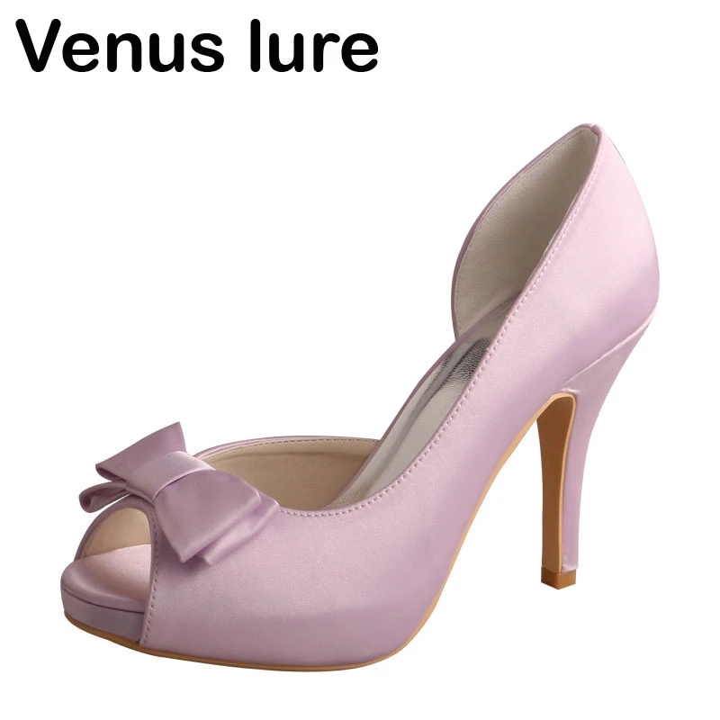 lavender satin shoes