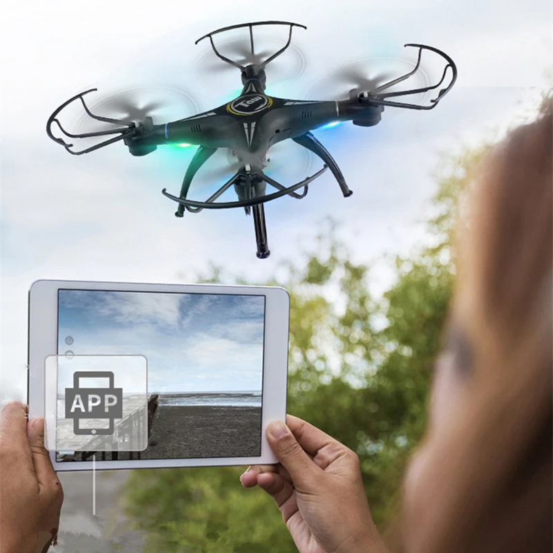 

RC Drone T1G with Camera or No Camera Altitude Hold Headless Dron with Camera RC Helicopter FPV Quadcopter VS SG600 SG700 X5SW