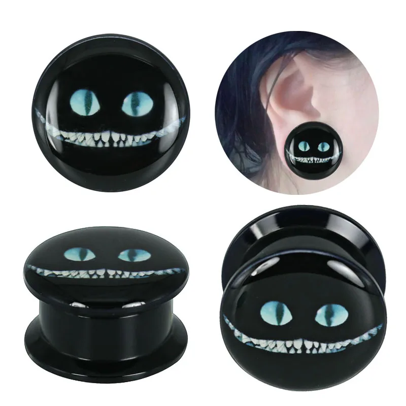 625mm 1 Pair Alice Acrylic Ear Plugs And Tunnels Gauges Plug Ear Flesh Tunnel Expander Ear