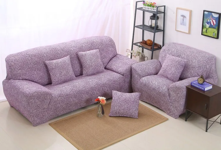 Гибкий эластичный чехол для дивана, чехол для дивана на двоих, чехол для дивана, 1 шт., розовый цветочный дизайн, машинная стирка