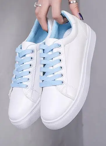 

Women's sports shoes fashion charming vulcanized shoes Pu shoes platform casual white female tennis shoes female 2019