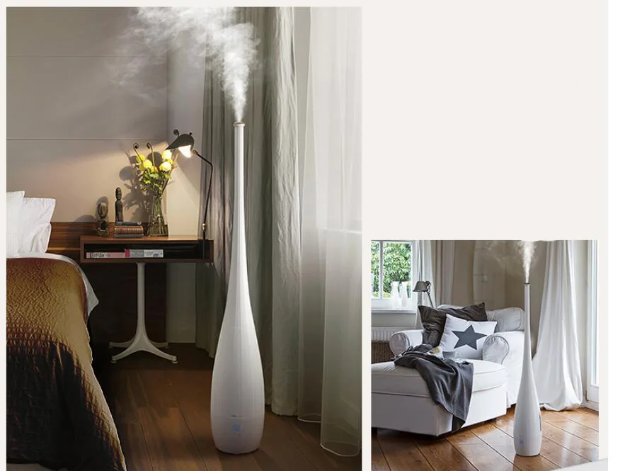 

220V 25W 4L Aroma Essential Oil Diffuser Ultrasonic Air Humidifier for Office/bedroom Mute Zero radiation Floor type