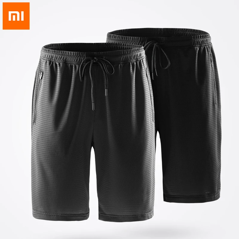 

Xiaomi Sports Gyms Fitness Bodybuilding Shorts Mens Summer Casual Cool Short Pants Male Jogger Workout Beach Breechcloth Bottoms