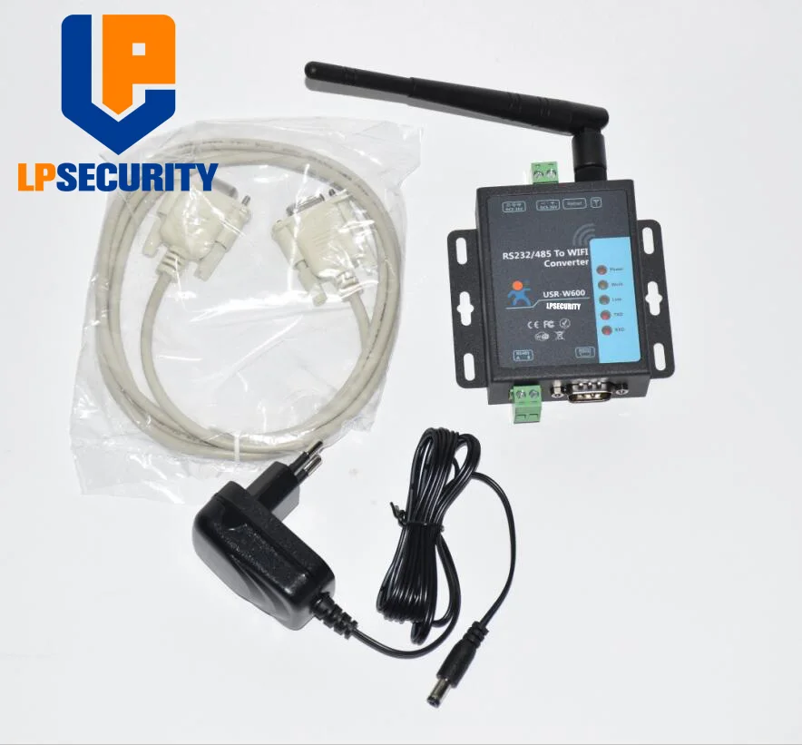 LPSECURITY USR-W600 RS485 к WiFi Конвертер RS232/RS485 к WiFi