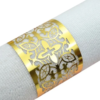 

baptism decoration wedding party supplies laser cut hollow cross paper table napkin rings