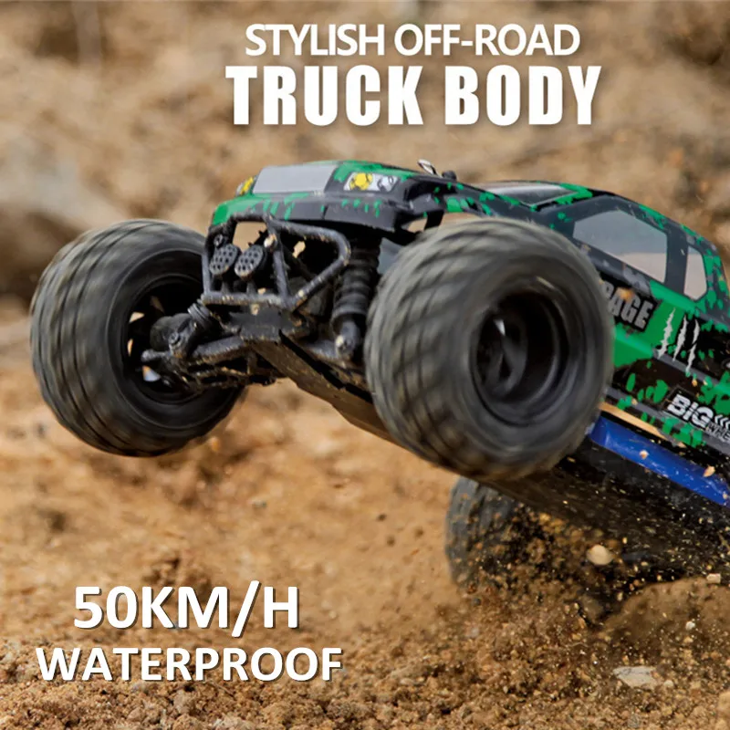 1:18 Bigfoot автомобили 50 км/ч RC автомобиль 4WD 2 4 ГГц пульт дистанционного управления