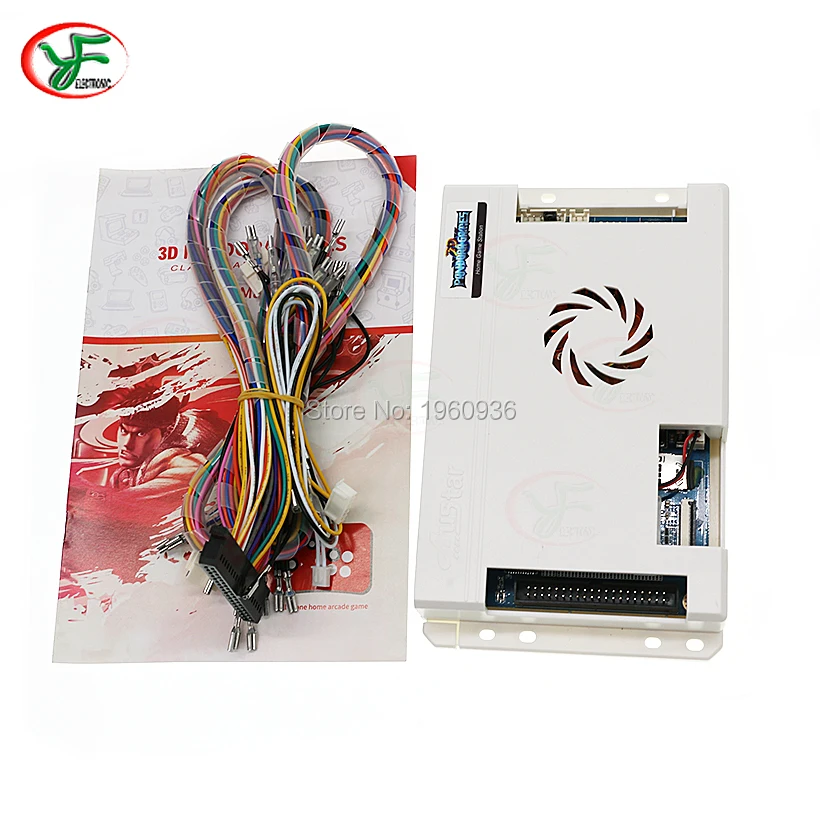 

Arcade Game 3D Pandora 2200 in 1 PCB Multi Game Board console Motherboard with jamma wiring cable Support VGA HDMI