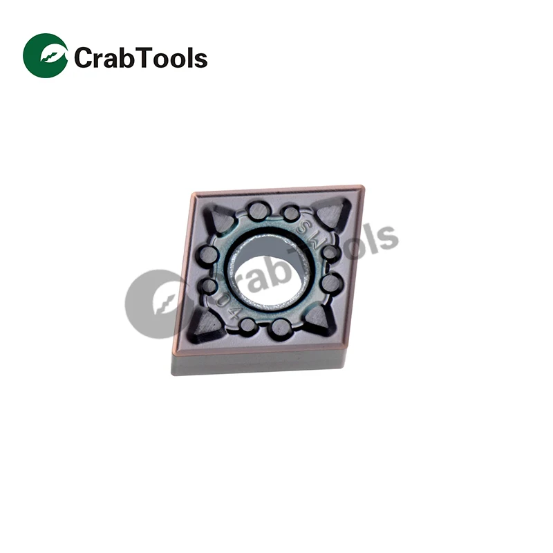 

Crab Tools KYOCERA 10PC CNMG120404MS/CNMG120404MU PR1125 Metal Turning Lathe Tools Turning Cutter Insert CNC Tool Tip Machine