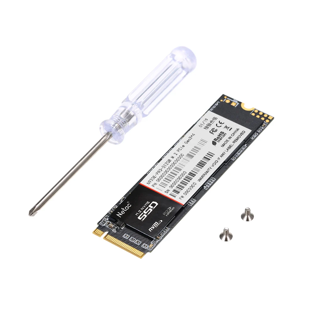 Твердотельный накопитель Netac N930E Pro SSD M.2 2280 SSD 128GB NVMe PCIe Gen3* 4 3D MLC/TLC NAND