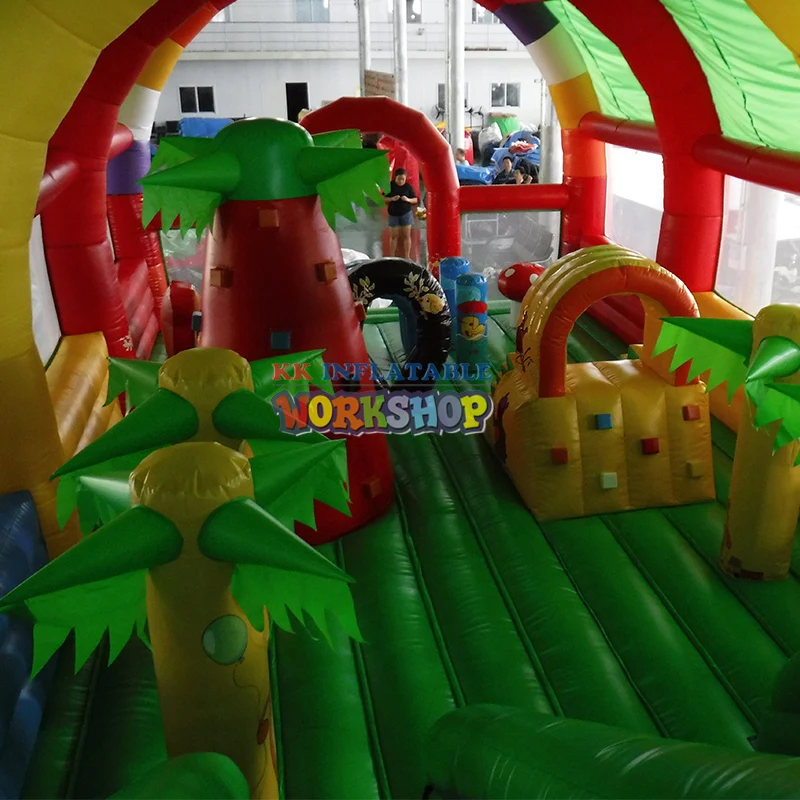 Supporting projects of children's Parks Inflatable Obstacle Course For Sale Supporting projects of children's Parks Inflatable Obstacle Course For Sale