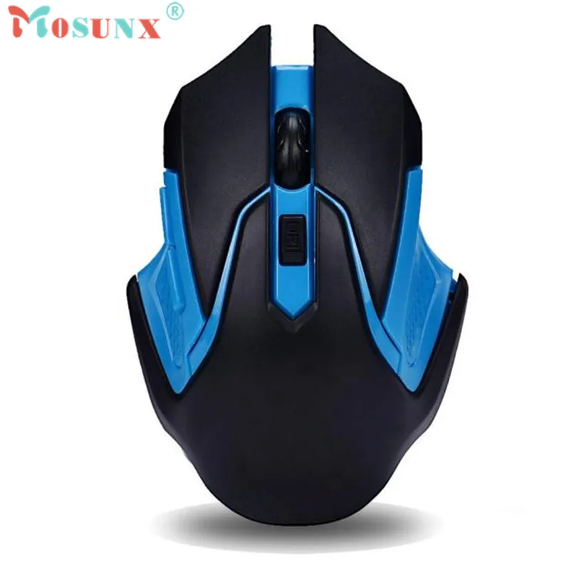 Mosunx Advanced 2018 Новая Оптическая Беспроводная игровая мышь 2 4 ГГц геймерская для