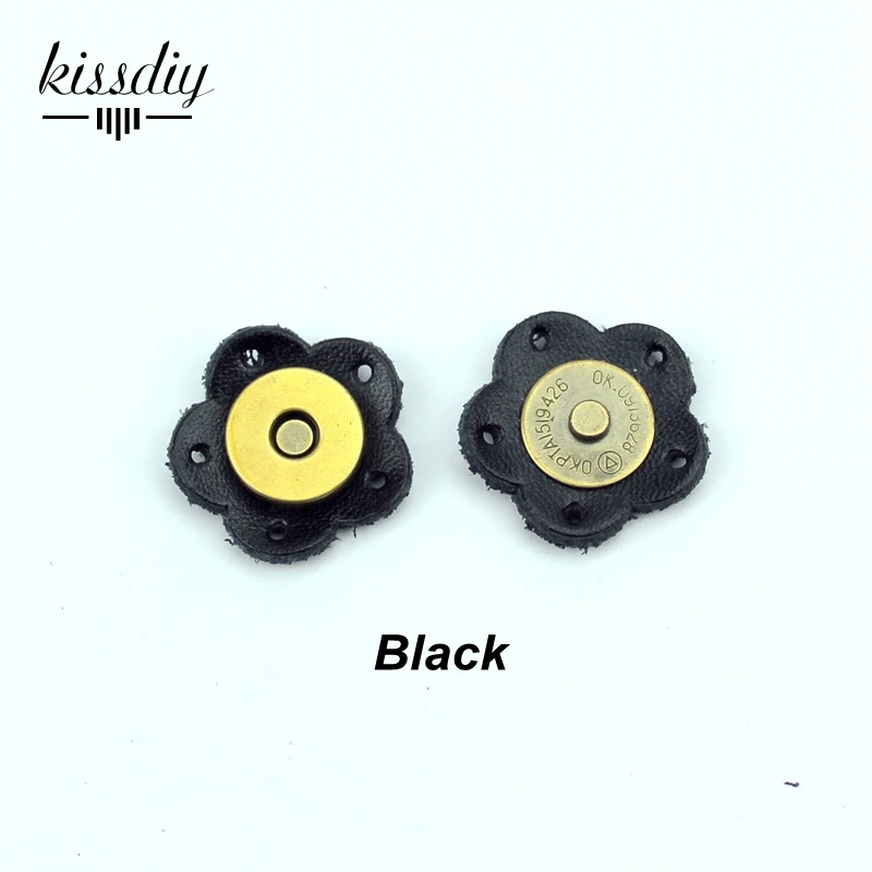 KISSDIY многоцветные китайские магнитные кнопки сливы для сумочки DIY, 2,5 см складной кошелек кнопки