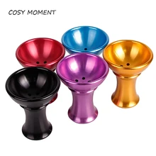 Уютный момент новое прибытие Сплав чаша для кальяна и кальян Head для кальян черная Патока чаша Высокое качество аксессуары табака с YJ293