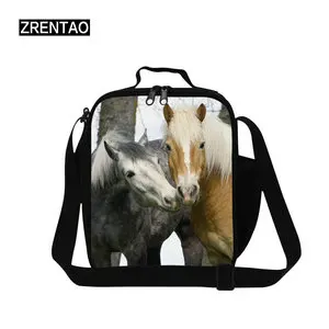 horse lunch tote