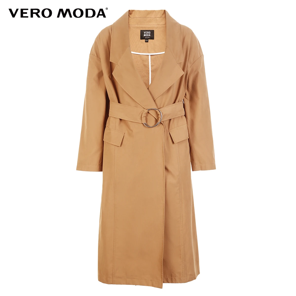 Vero Moda OL стиль с короткими рукавами чистый Женский штормовка пальто | 318121501