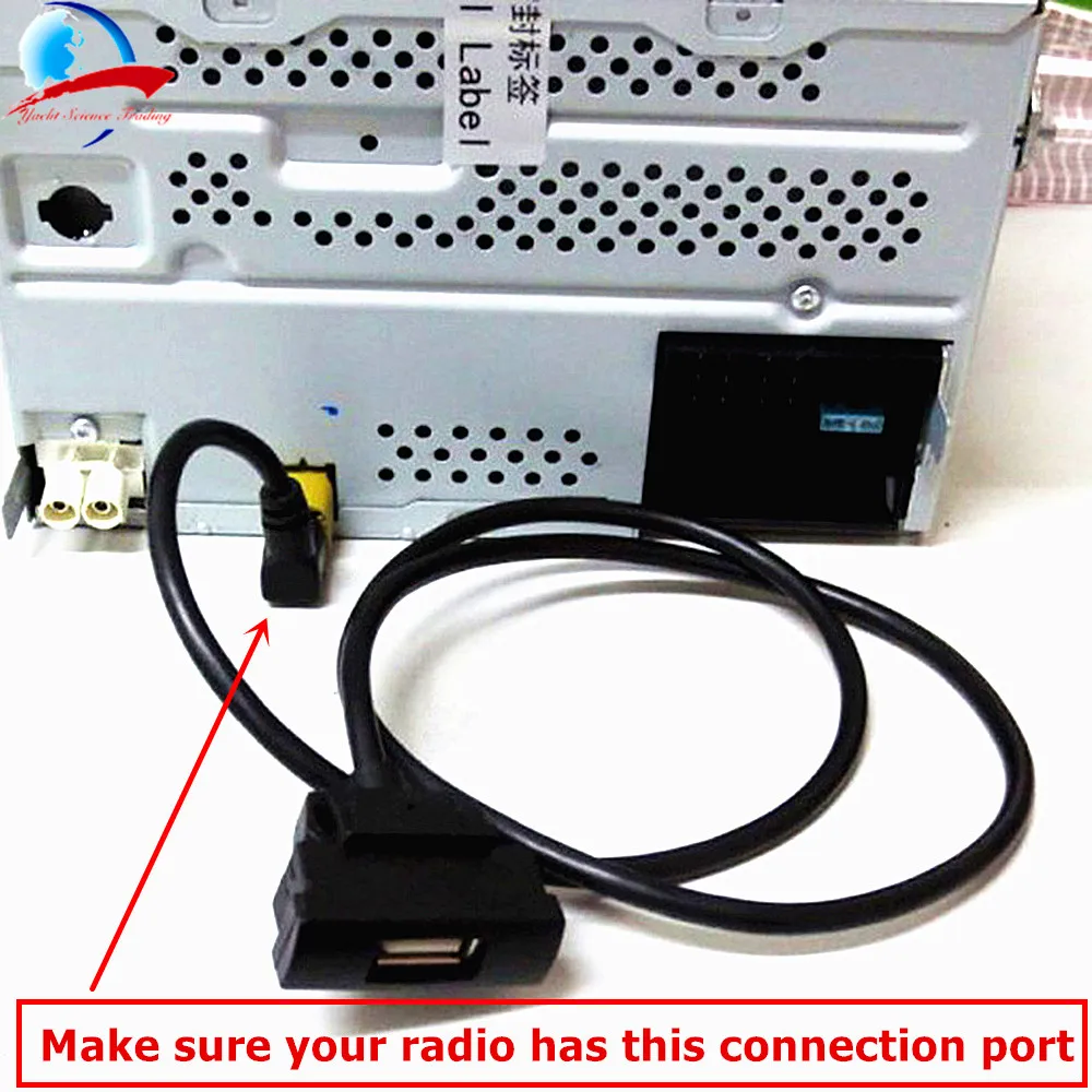 RCD510 RNS315 cd-чейнджер USB интерфейс кабель адаптер для Skoda Octavia