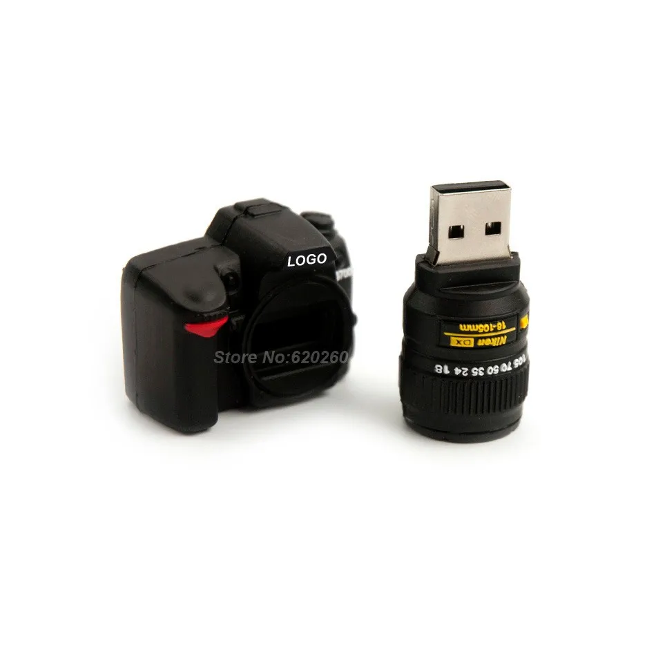 128GB Camera shape usb flash drive memory pendrive stick 32GB/64GB/8GB/16GB USB Flash Pen Drive Memory Stick Thumb Camera gift!