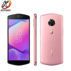 Глобальная версия Meitu T9 мобильный телефон 6,01 "6 ГБ Оперативная память 128 ГБ Встроенная память Snapdragon 660 OctaCore Android 8,1 двойной спереди/сзади