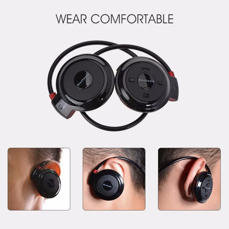 Sports Bluetooth Earphones Stereo Bass Wireless Headphones Headset Fone De Ouvido Sem Fio Auriculares with Mic for IOSAndroid23