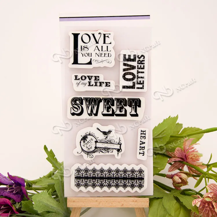 Rubber Stamps Scrapbook Paper Craft stamp scrapbooking N6016 | Канцтовары для офиса и дома
