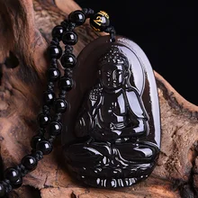 Натуральный цвет Amitabha Кулон новое место лед Корейский мужской и женский натальный Будда